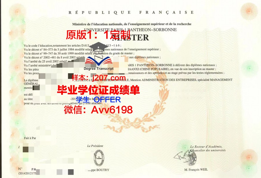 巴黎高等电信学院毕业证书图片模板(巴黎高等电子信息工程学院)