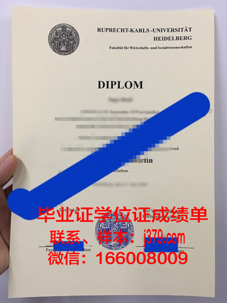 海德堡大学毕业证外壳(海德堡大学校徽含义)